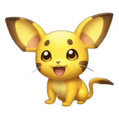 Raichu sticker