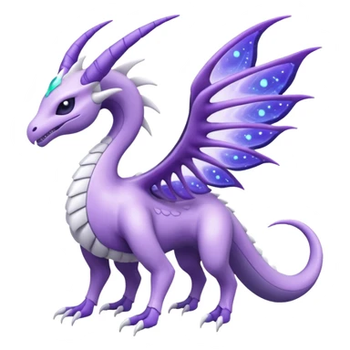 Lunala-Palkia-Fakémon-hybrid-creature (full body)  sticker