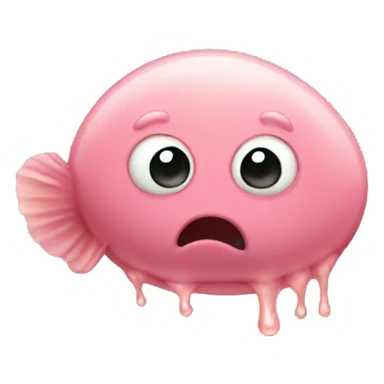 blobfish poop sticker