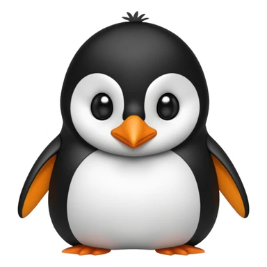 penguin mad sticker