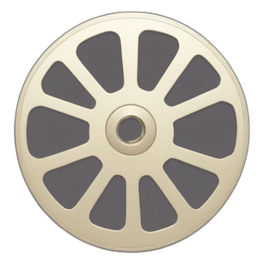 film reel sticker
