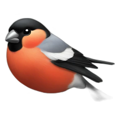 Bullfinch at the MacBook  sticker