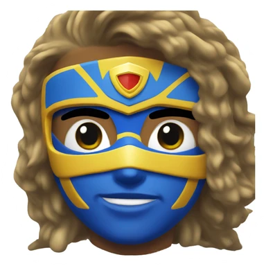 Blue power ranger sticker