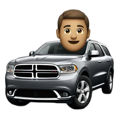 Gray 2013 Dodge Durango sticker