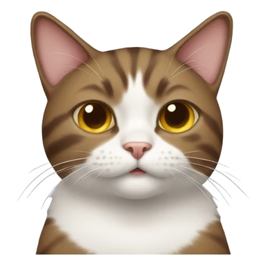 Poop cat sticker