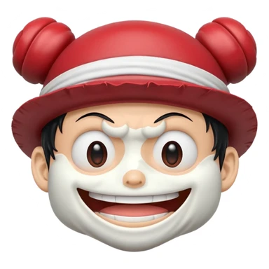 I want Luffy gear 5 emoji from one piece sticker