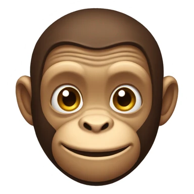 quite monkey sticker