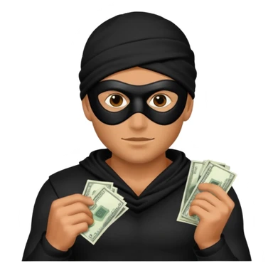 Hırsız adam yanda 💰 olsun sticker