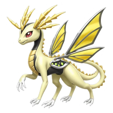 Meloetta-Giratina-Genesect-Pokémon-Fakémon-fusion-hybrid-creature sticker