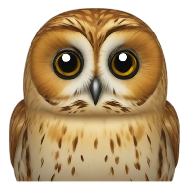 Tawny owl sticker