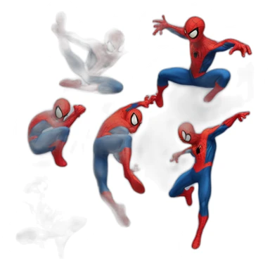 Spider man qui fait un dab sticker