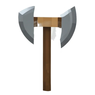 Minecraft pickaxe sticker