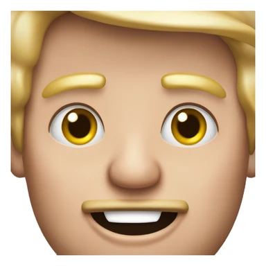 donald trump sticking long tongue out sticker