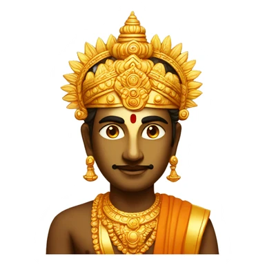 Vishnu Tilak emoji sticker