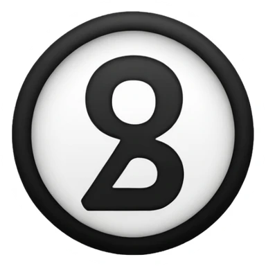The number 15 in a black circle sticker
