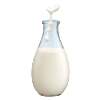 drop of milk sticker