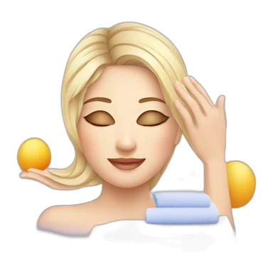 massage cosmetik sticker