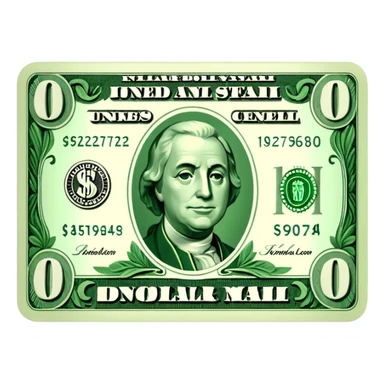 dollar bill emoji sticker