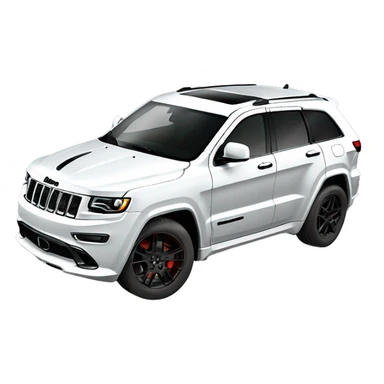 Jeep grand Cherokee track hawk sticker