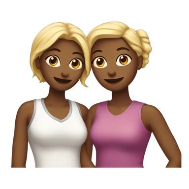 lesbian couple sticker