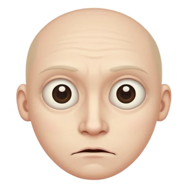 an ugly person sticker