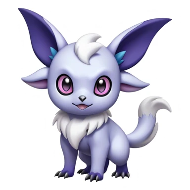 Cool Cute Kawaii Noibat-Absol-Pokemon Full Body sticker