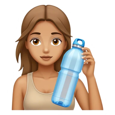 Coastal girl with an owala water bottle  sticker