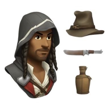 Assassin's Creed American colonies sticker