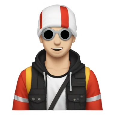 Twenty one pilots Josh dun torchbearer sticker