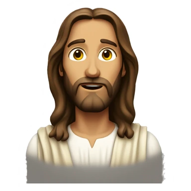 Jesus looked with astonishment sticker