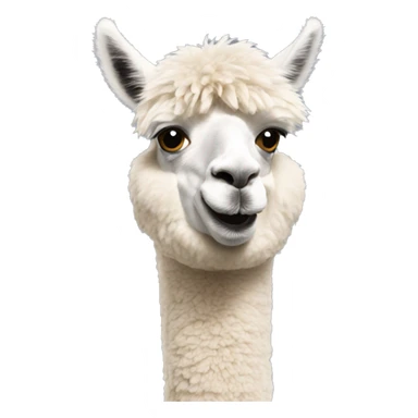 Super high alpaca  sticker