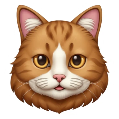 cat with mans mustache  sticker