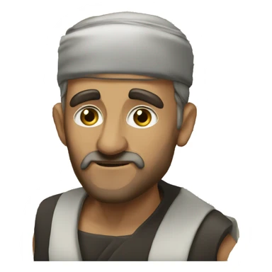 Mann liest koran sticker