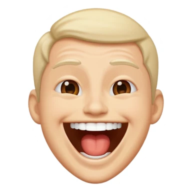 Laughing hysterically  sticker