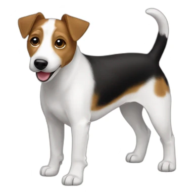 logo jack rassel terrier sticker