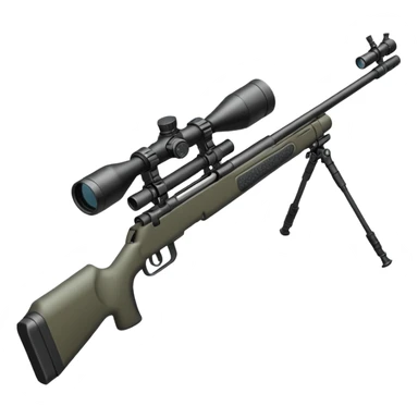 Sniper rifle sticker