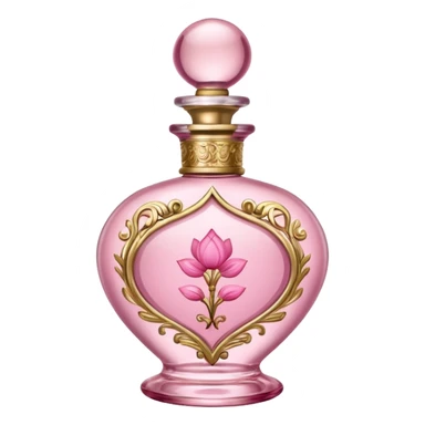 Pink perfume bottle emoji sticker