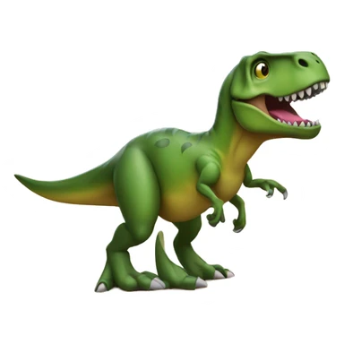 Trex on a board sticker