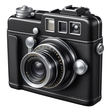 Film camera vintage sticker