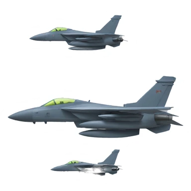 Fighter jets, yellow water sticker