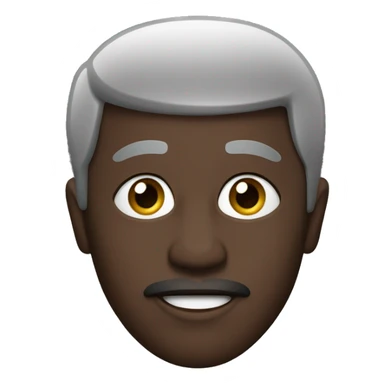 black african saying "nein pascal ich denke nicht" sticker