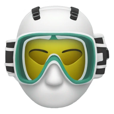 diving mask sticker