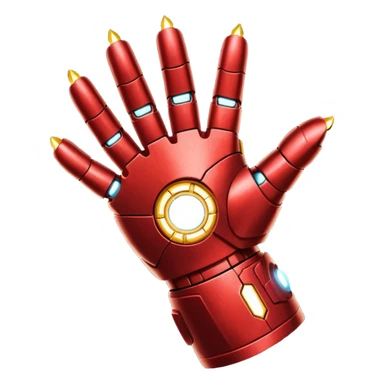 gant de iron man claquement des doigt sticker