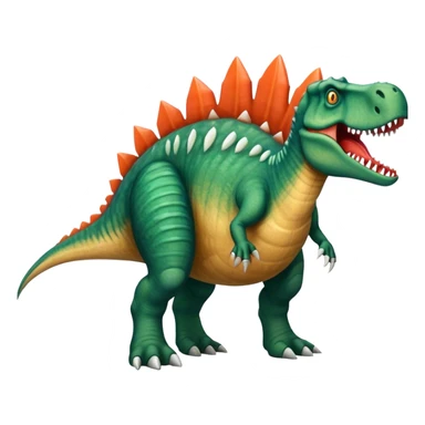 A spinosaurus sticker
