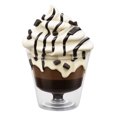 Mc flurry with Oreo sticker