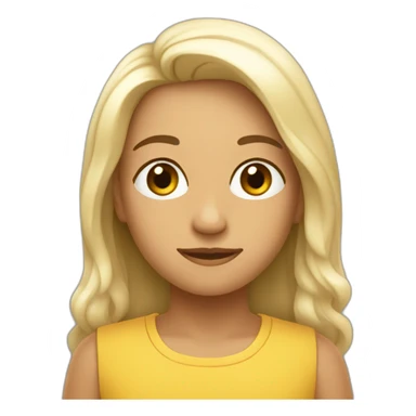 sobrancelha unida sticker