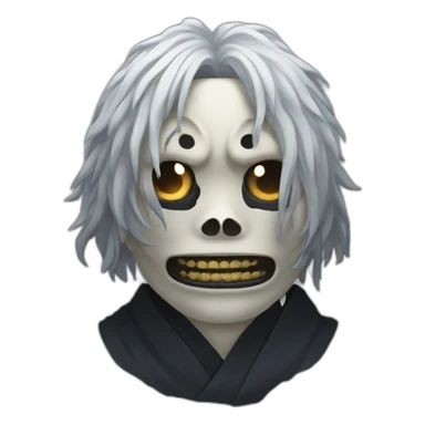 Tomura shigaraki with mask sticker