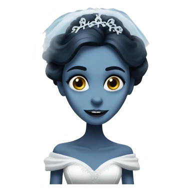 Emily corpse bride sticker