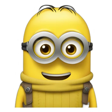 yellow minion sticker