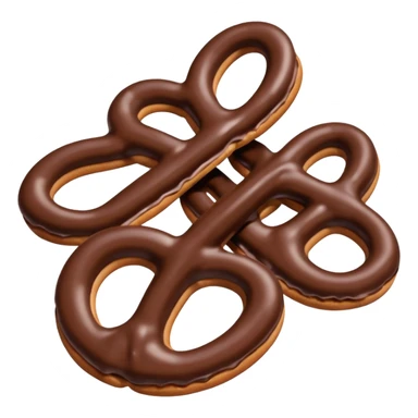 Hersheys chocolate pretzels  sticker